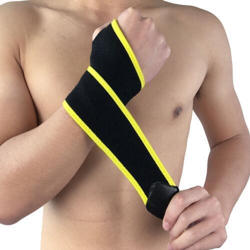 1PCS Adjustable Wristband Wrist Brace Wrist Support Strap Wristbands Wrap Splint Fractures Carpal Tunnel Sport Sprain