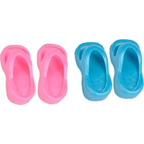 2pairs Flip Flops For 1/6 Dolls Toy Slippers Sandals Doll Shoes Factory Toy 2 colors