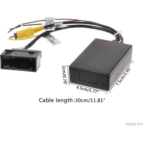 Car Backup Camera Rearview RGB To AV Converter Adapter Box For VW Volkswagen New