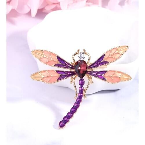 Броши стрекоза на одежду Beadsland China At AliExpress