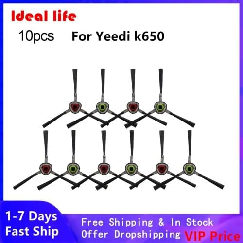 Side Brushes Roller Main Brush Filter Mop Cloth Mopping Pads Clothes Home Replacement Kits For Yeedi K650 Robot Vacuum Cleaner