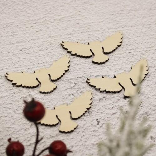 Wooden Flying Owl Shape For Crafts And Decoration - Laser Cut - Owls - Owl Pendant - Owl Decor - Wise Owl