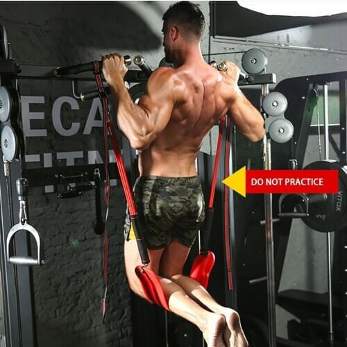 Pull Up Bar Resistance Band Latex Rubber Loop Gym Expander Door Horizontal Bar Hanging Belt fitness Pull Up Elastic Band#0310g30
