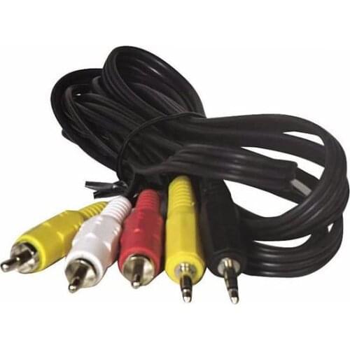 DİSCMAN CABLE 3RCA/3.5ST/3.5MONO