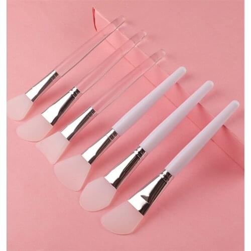 1pcs Professional Silicone Mask Brush DIY Home Salon Silicone Facial Mud Mixing Brush For Skin Care Reusable Cosmetic Tool