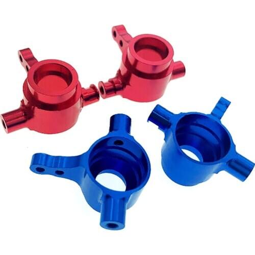 Metal Left Right Steering Blocks Steering Cup for Traxxas Slash 4 x 4 Short-course Truck RC Model Car Upgrade Parts
