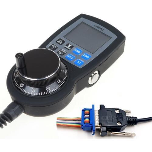 MPG CNC 6 Axis NVUM Mach3 Manual Pulse Generator with Coordinates Display Handwheel