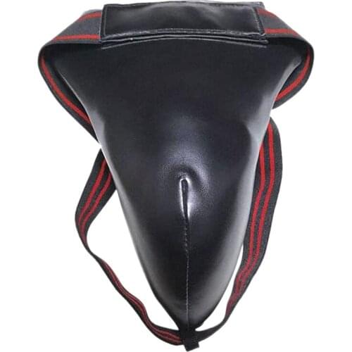Mens Groin Guard, Men Boxing Groin Guard Shock-Absorbing Taekwondo Karate Jockstrap Sanda Crotch Protector