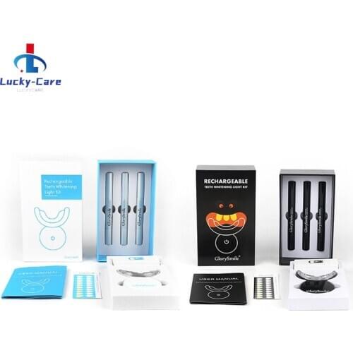 Teeth Whitening High Strength LED Blue Laser 35%CP Peroxide Dental Bleaching System Oral Gel Set Teeth Whitening