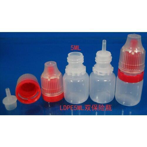 Mini plastic bottle 5ml squeeze bottle 10 pcs/lot all country free shipping use