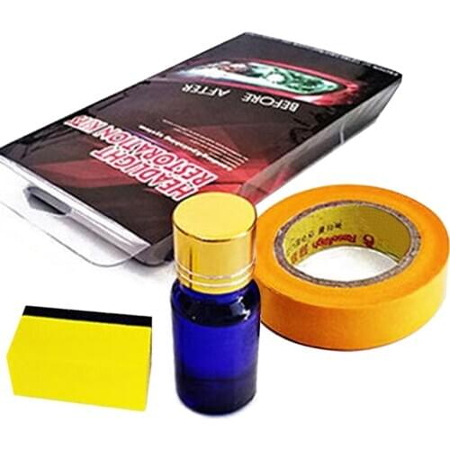 Car Headlamp Polishing Anti-scratch DIY For Car Head Lamp Lense Increase Visibility Headlight Restorstion Kit Restores Clarity