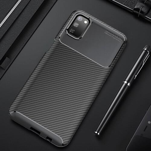 Peaktop Shockproof Case for Samsung Galaxy A51 A71 A01 A11 A21 A41 A81 A91 Carbon Fiber Phone Cover For Samsung M31 M30S M20 M10