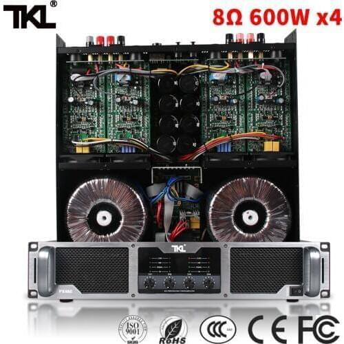 TKL PX460 4-channel power amplifier 8ohm 600W * 4 stage DJ wedding professional amplifiers