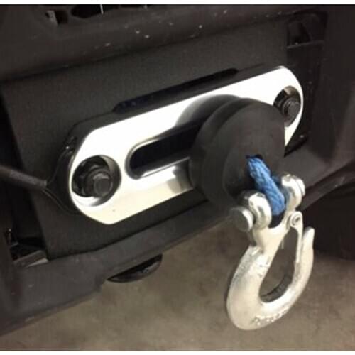 Universal Atv Utv Winch Guard Cable Stop Hook Rubber Stopper Line Saver