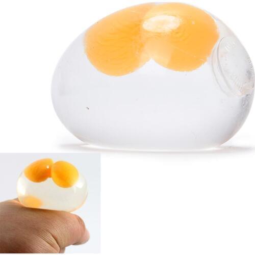 1Pcs Splat Egg Venting Ball Anger Stress Relief Toy Novelty Splatter Chicken Vent Egg Fuuny Novelty Toy Wholesale