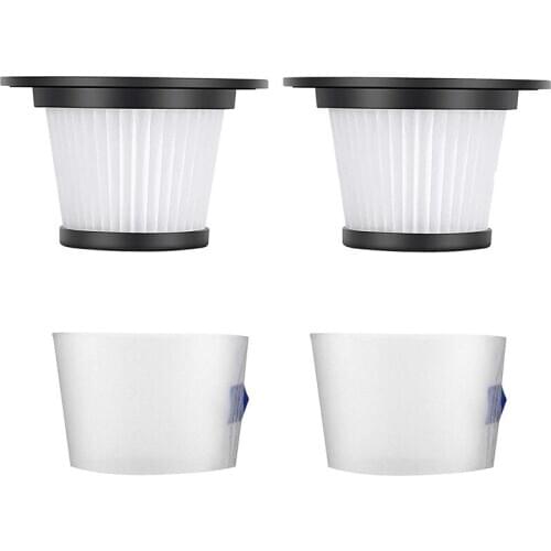 2 Packs Of HEPA Filter for MOOSOO K17 Cordless Vacuum, A17 Vacuum Cleaner, High-Density Hepa
