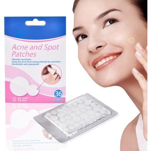 36 Stickers Pimple Patches Peel Off Acne Stickers Invisible Pimple Master Treatment Skin Repair Smooth Face Skin Care Tools