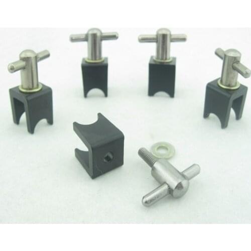 5 Sets Screw & Clamp Tattoo Tube Tightener For Permanent Tattoo Machine Gun Parts Accessories Supply