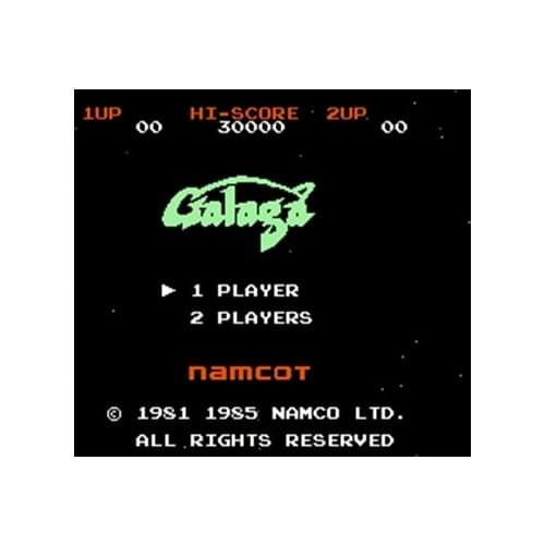 Galaga Region Free 60 Pin 8Bit Game Card For Subor Game Players