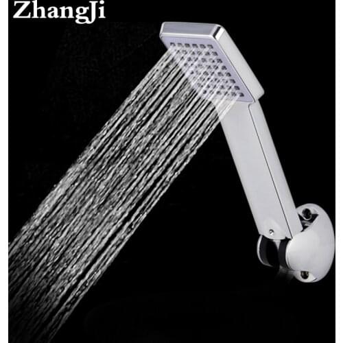 Zhang Ji ABS Plastic Air Kinetic Energy Shower Head 230*63mm Shower Filter Pressure Water Saving Chrome Square Rain Shower Head