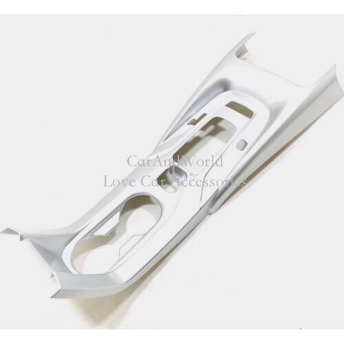 For Toyota Corolla 2019 2020 Central Control Gear Shift Water Cup Panel Frame Cover Trims Chrome Sticker Car Styling Accessories