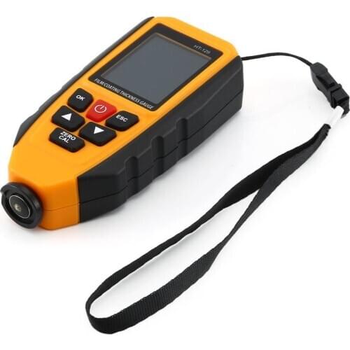 HT-129 Portable Digital Car Paint Coating Thickness Gauge Meter 0~1300um FE/NFE Metal Width Tester Measuring