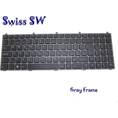 Laptop Keyboard For CLEVO M980NU MP-08J46CH-430W 6-80-M9800-183-1 MP-08J46CH-4307W X6-80-W2W50-180-1 Swiss SW With New Packaging