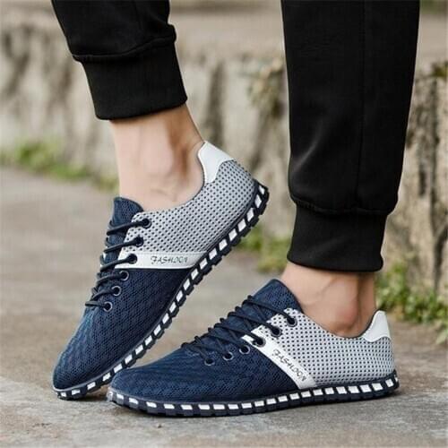 Men Casual Shoes Male Walking Sneakers Fashionable Lightweight Movement Shoes Comfortable Breathable Autumn Mesh Shoes