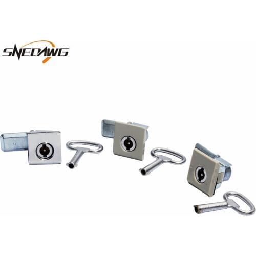 MS813 Cam Lock Zinc Alloy Safety Steel Equipment Cabinet Lock with Handle Industrial Distribution Box Mailbox Cam Lock