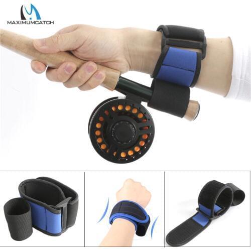 Maximumcatch Neoprene Fly Fishing Wrist Support Soft Elastic Cushion Attachment Fishing Accessory