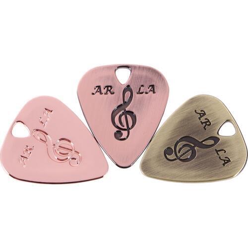Metal Guitar Pick Plectrum for Bass Acoustic Electric Guitar Part Accessories Can be Used as a Pendant of Necklace or Bracelet
