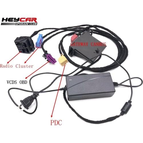 For VW CAR MQB PQ35 46 RCD510 RCD330 RNS510 187A 187B--Radio PDC Module Cluster Test code Tools
