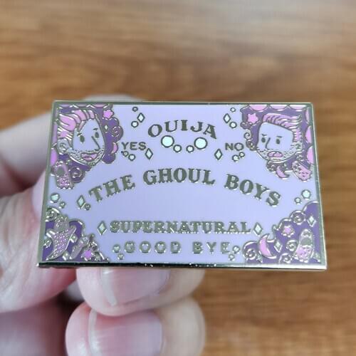 Ouija lapel pin