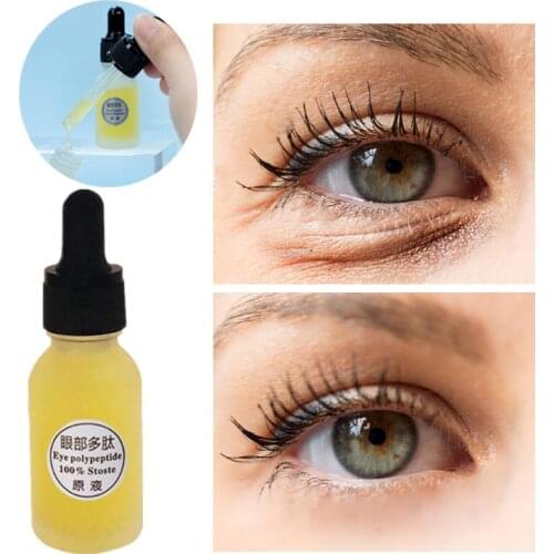 10ML Polypeptide stock solution Eye Serum Firming Anti-wrinkle Puffiness Anti-Aging Wrinkle Dark Circles Deep Hydration Essence