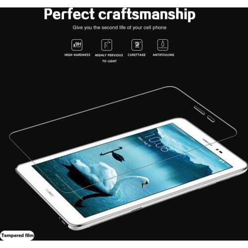 Ultra-thin Tempered Glass Film For Huawei Mediapad/Mediapab T1 Lite S8-701U/W T1-821W/823L 8.0" Tablet Screen Protector Film