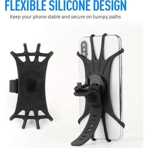 RAXFLY Bike Phone Holder Bicycle Mobile Cellphone Holder Motorcycle Suporte Celular For iPhone Samsung Xiaomi Gsm Houder Fiets