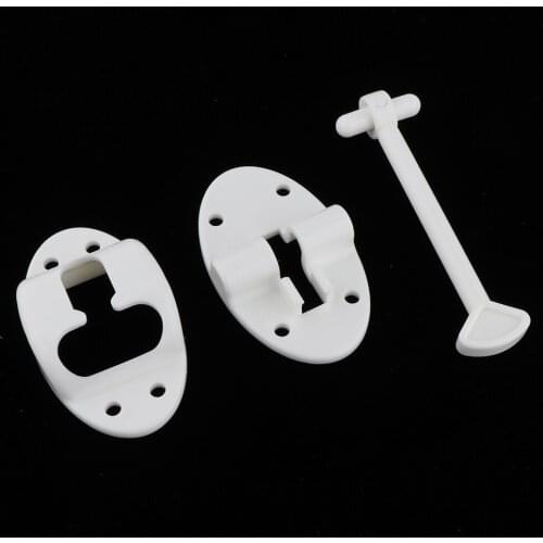 1 Set Motorhome RV Boat Camper Cargo Hatch T Style Holder Catch Lock 4