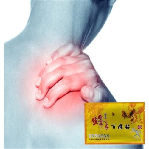 10Pcs Chinese medicines Bee venom Balm Analgesic Plasters Joint Neck Leg back body Pain relaxation pain killer Patch
