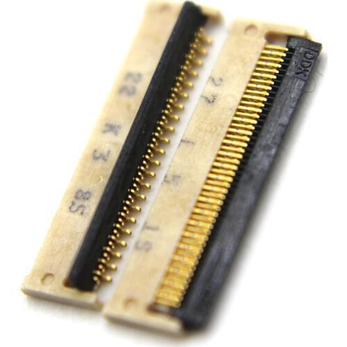 2pcs/lot LCD FPC connector For Samsung Galaxy Tab 10.1 P7500 / P7510 45pin 45 pin