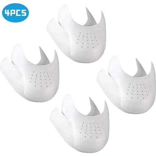 4 Paires Sneaker Styling Cover Anti Wrinkle Bracket Shoe Shield Toe Cover Inside Wrinkle Protector Toe Support