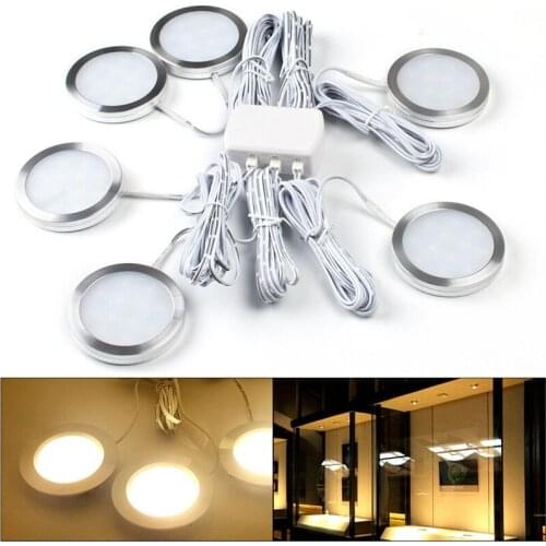 6X Interior LED Spot Lights for VW T4 T5 Camper Van Caravan Motorhome Light 12V