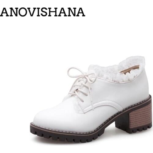 ANOVISHANA Womens High-heeled Shoes