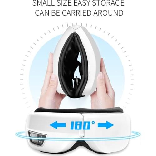 Electric Eye Massager Bluetooth Eye Massager Vibration Electric Music Heating Eye Fatigue Relieve Usb Rechargeable For Eye Care