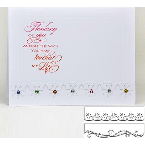 Edge Pattern Metal Cutting Dies New Stencils for DIY Scrapbooking DIY Paper Cards Craft Making Decoration Embellishment