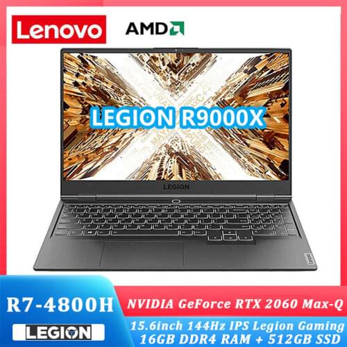 Lenovo Legion AMD R9000X 2021 New Windows10 Ryzen7 4800H GTX/RTX 16GB RAM 512G SSD 15.6inch IPS screen Gaming notebook computer