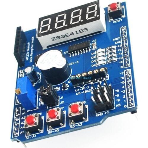 Multifunctional expansion board kit based learning for arduin UNO r3 LENARDO mega 2560 Shield
