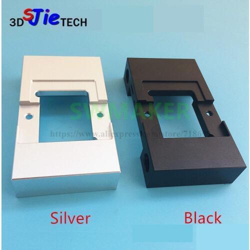 Upgraded Replicator 3D printer single/dual extruder carriage for 8mm rod aluminum MK10 MK8 X shaft slider circlip type