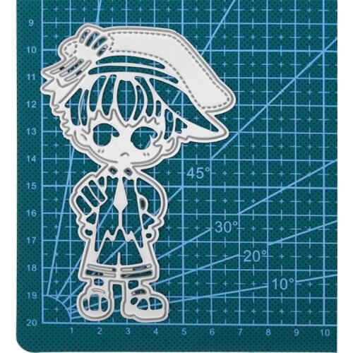 Cool Boy Metal Cutting Dies Scrapbooking Stencil DIY Paper Card Decorative Embossing Craft Dies New