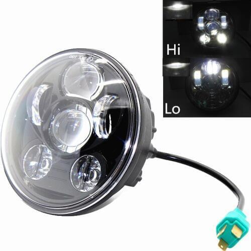Motos Accessories 5.75" led headlight motorcycle 5 3/4" High Low Beam for Harley 5-3/4" Motorcycle Projector Moto Headlamp