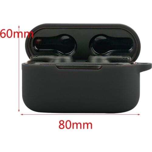 Washable Silicone Protective Cover Shell Anti-fall Earphone Case for 1MORE Omthing Airfree EO002BT TWS Earphone L93B